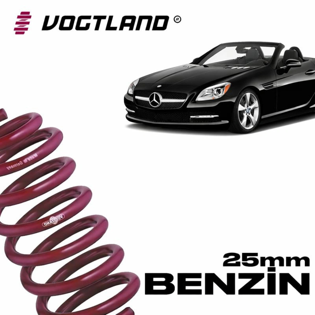 Muelles Deportivos Vogtland Mercedes-Benz SLK R172 (25 mm) - Vogtland
