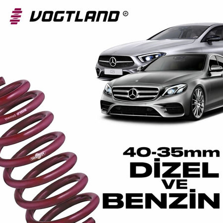 Muelles Deportivos Vogtland Mercedes W213 Clase E / C257 CLS (40/35 mm) - Vogtland