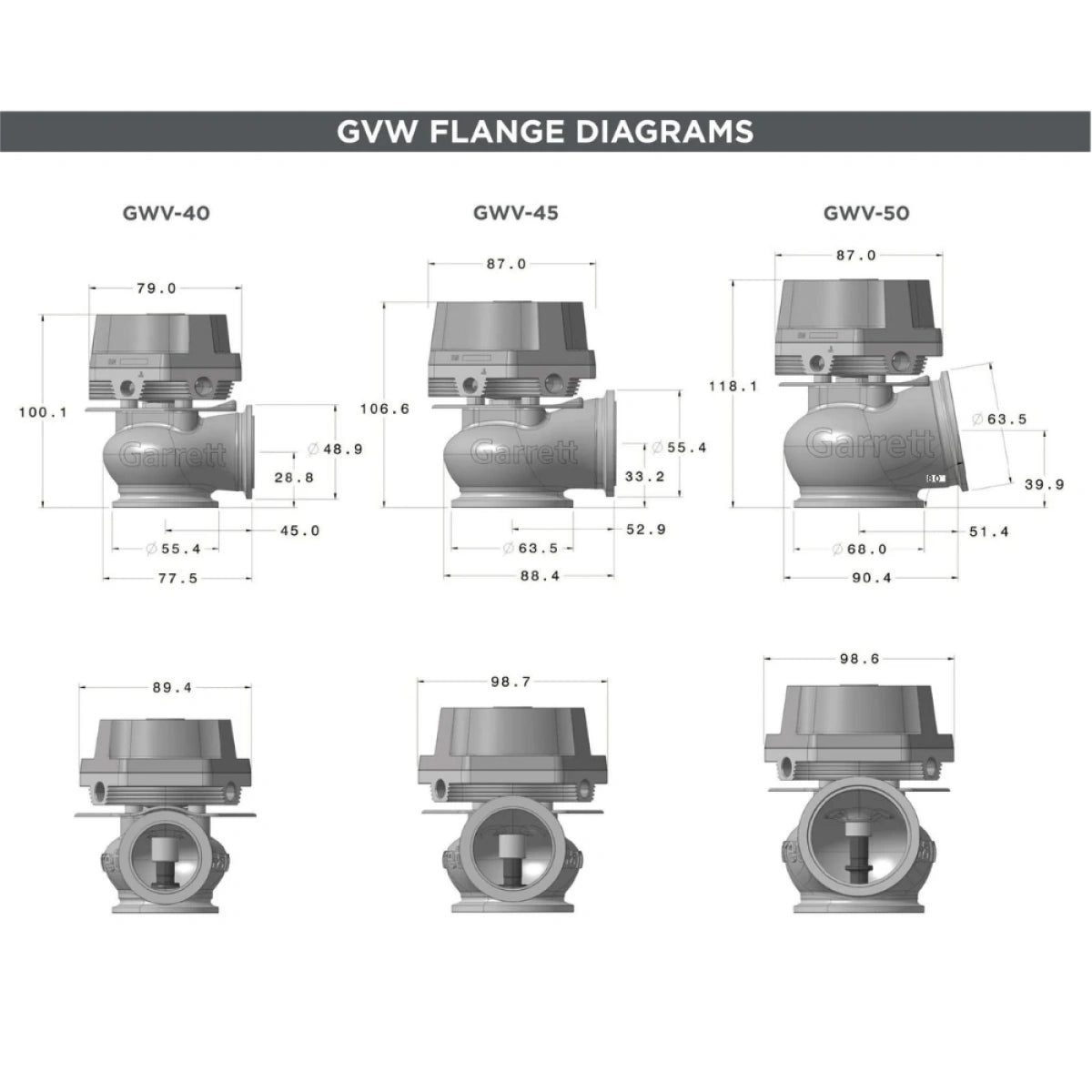 Turbo Garrett G42-1450 79 mm Super Core - Garrett Motion