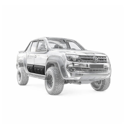 Apex Aero Design - Volkswagen Amarok (2010-2022) - Gövde Kaplaması 4 Parça - Body Cladding