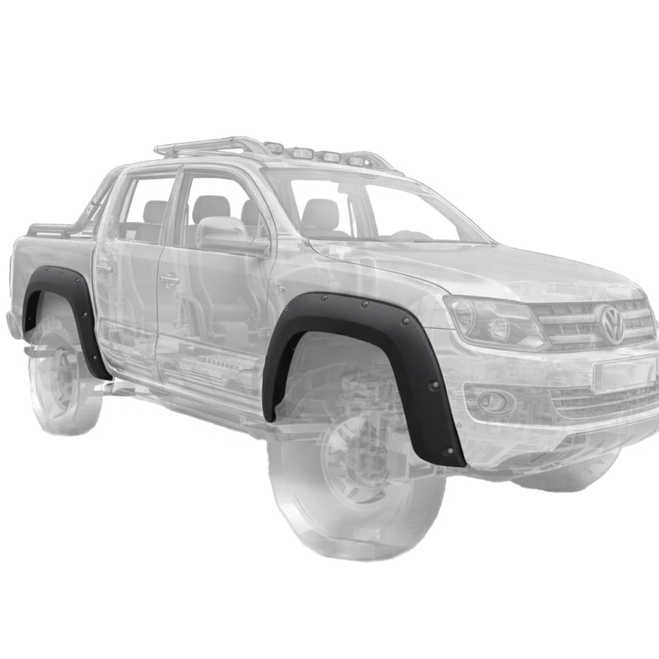 Apex Aero Design - Volkswagen Amarok (2010-2016) - Dodik - Çamurluk Kaplaması 4 Parça - Fender Flares