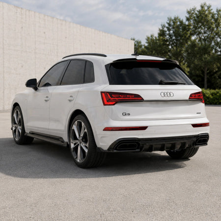 Apex Aero Design Rear Diffuser (Gloss Black ABS) – Motorsport Styling for Audi SQ5 - Q5 S-Line Mk2 Facelift (2020-2024)
