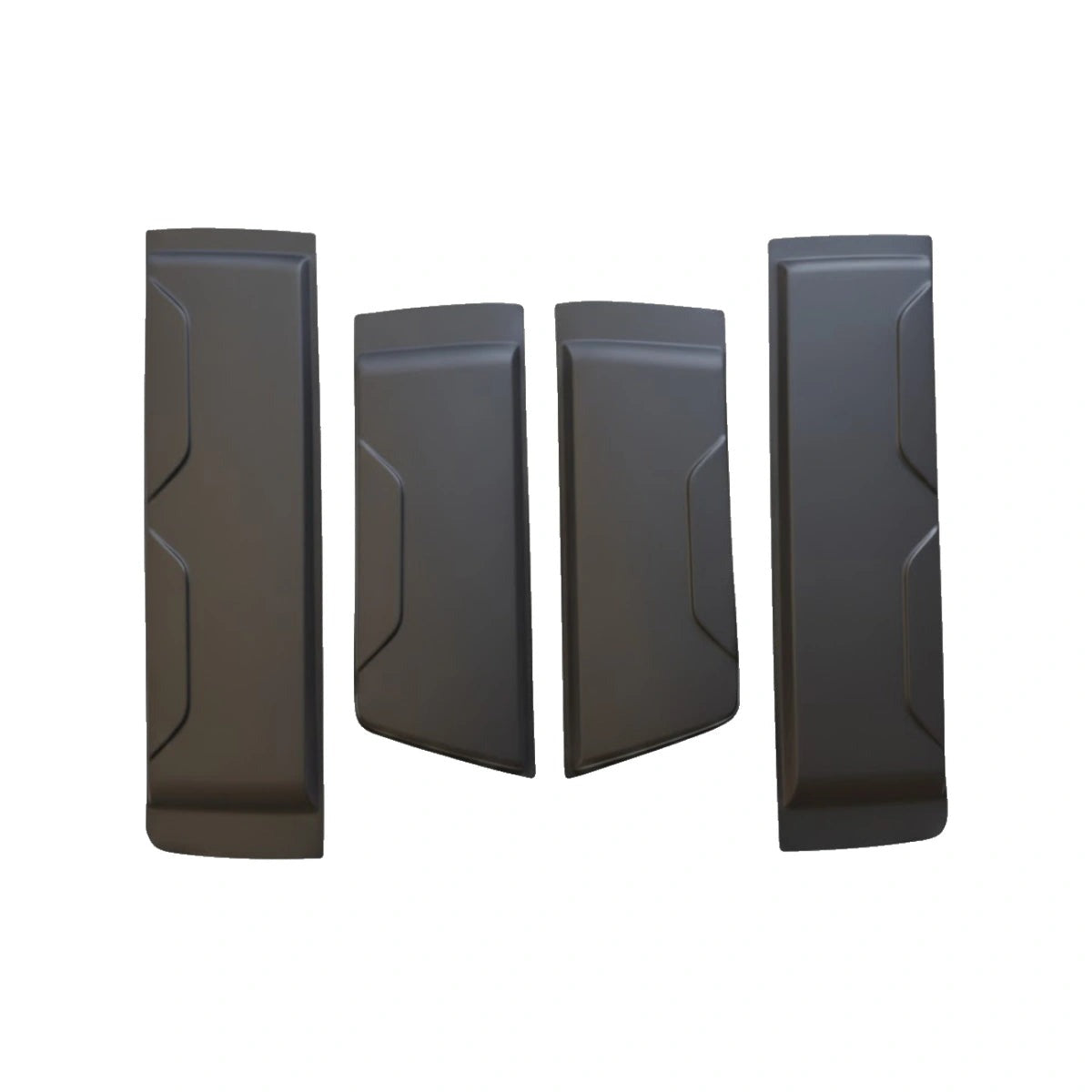 Apex Aero Design 4-Piece Body Side Cladding (Gloss Black ABS) – Off-Road Protection and Style for Mercedes X-Class W470 (2017+)