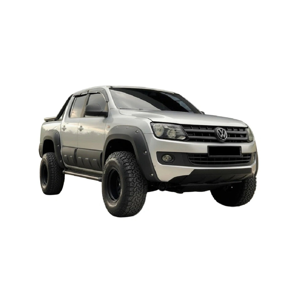 Apex Aero Design 4-Piece Body Cladding (Gloss Black) – Side Protection for Volkswagen Amarok (2010-2016)