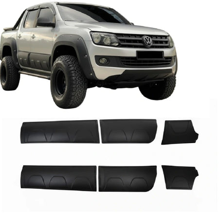 Apex Aero Design 4-Piece Body Cladding (Gloss Black) – Side Protection for Volkswagen Amarok (2010-2016)
