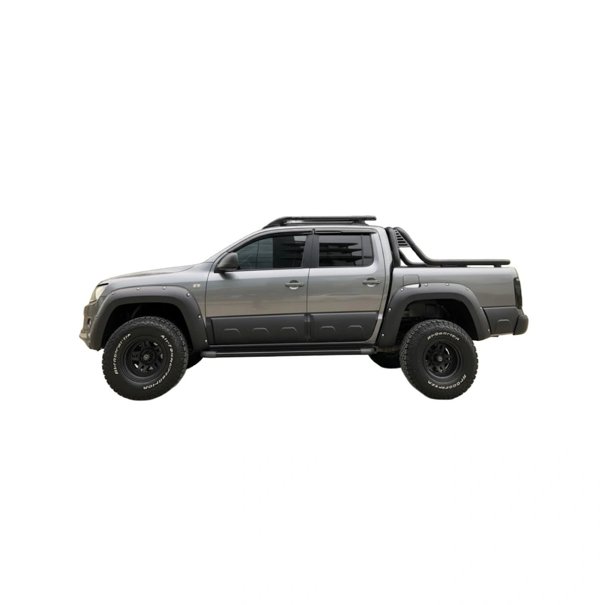 Apex Aero Design 4-Piece Body Cladding (Gloss Black) – Side Protection for Volkswagen Amarok (2010-2016)
