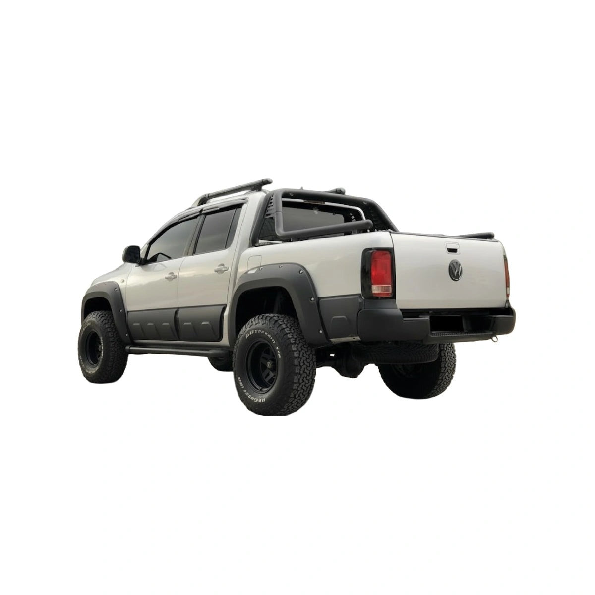 Apex Aero Design 4-Piece Body Cladding (Gloss Black) – Side Protection for Volkswagen Amarok (2010-2016)