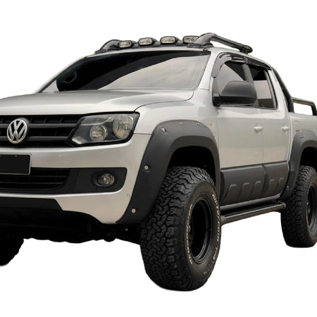 Apex Aero Design 4-Piece Fender Flare Kit (ABS Plastic) – Wide Body Style for Volkswagen Amarok (2010-2016)