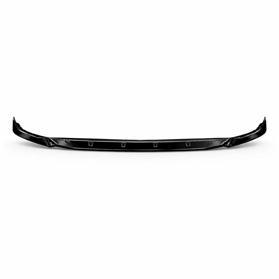 Apex Aero Design Front Splitter for Volkswagen Golf Mk8 R (2020-2024) - Sport Styling in Gloss Black