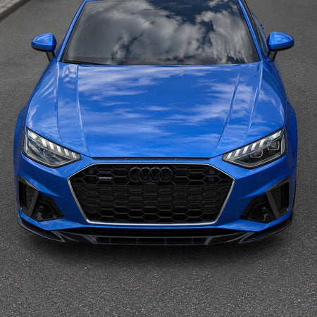 Splitter Delantero Apex Aero Design Negro Brillante (ABS) – Mejora Aerodinámica para Audi A4 S-Line / S4 B9 Facelift (2019-2024)