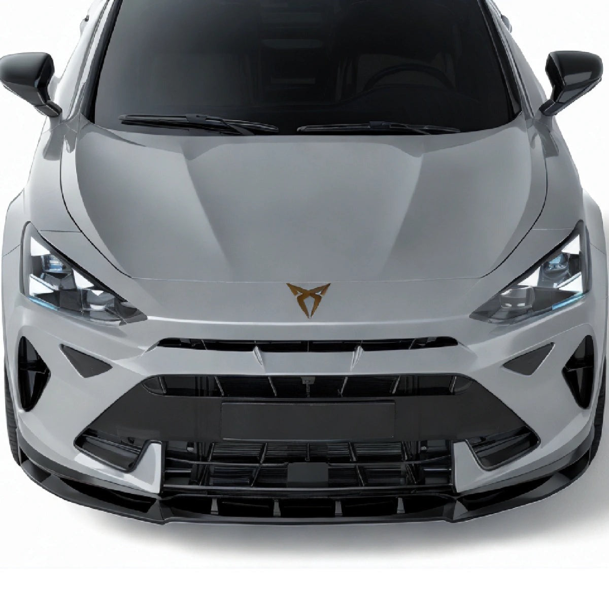 Splitter Delantero Apex Aero Design (Negro Brillante) – Labio Deportivo Aerodinámico para Cupra Formentor 2024+