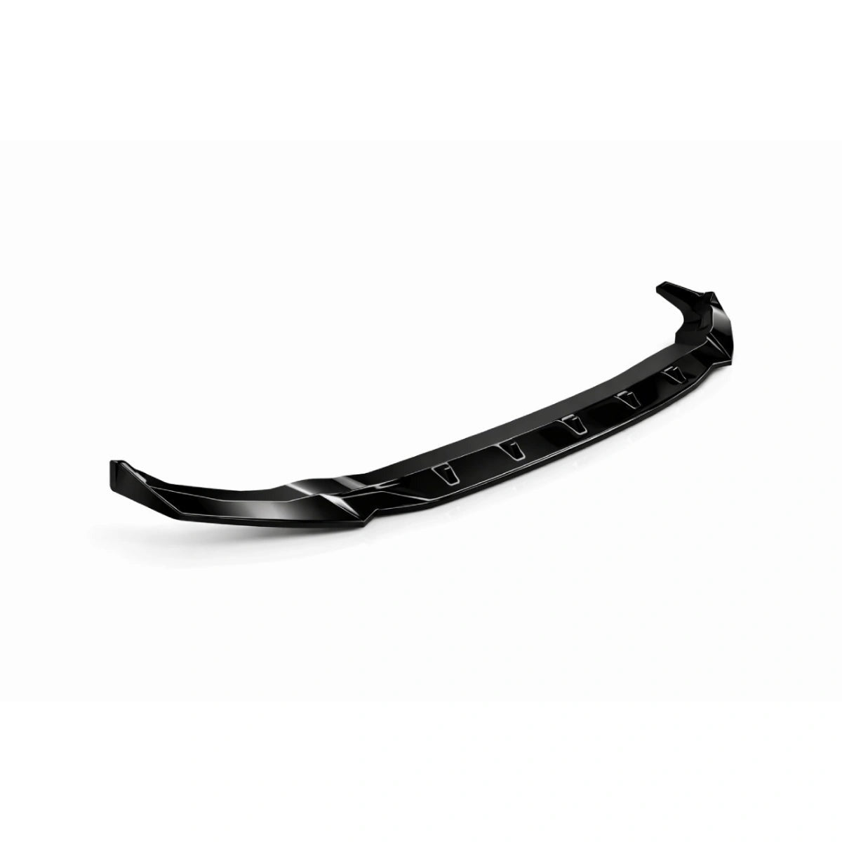 Splitter Delantero Apex Aero Design (ABS Negro Brillante) – Estilo Motorsport para Volkswagen Golf Mk7.5 R (2016-2020)