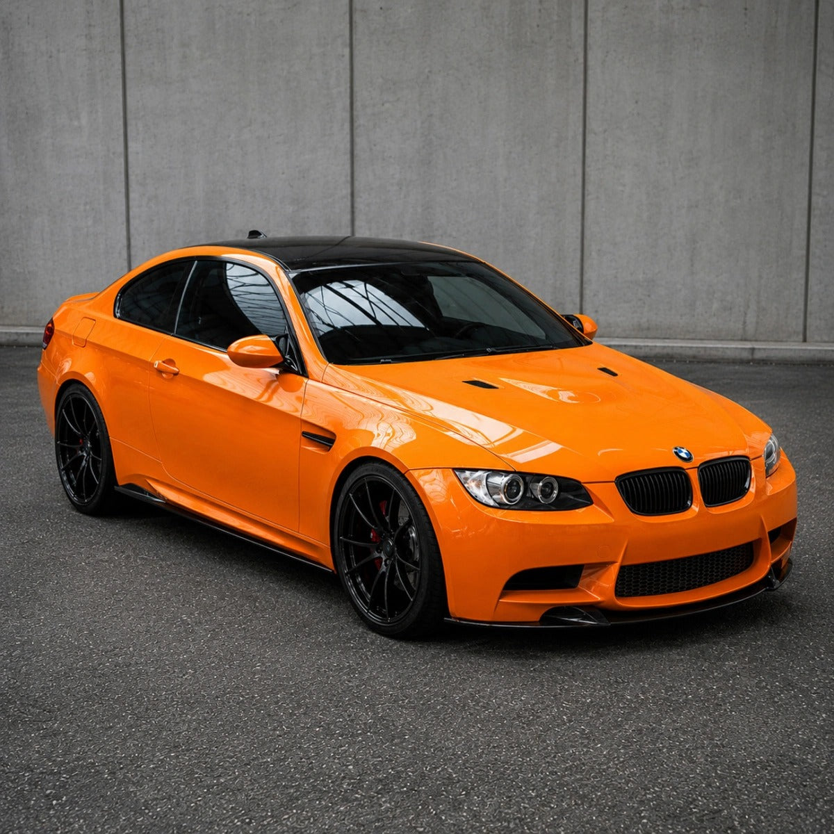 Splitter Delantero Apex Aero Design (ABS Negro Brillante) – Estilo Motorsport para BMW M3 E92 Coupé (2007-2013)