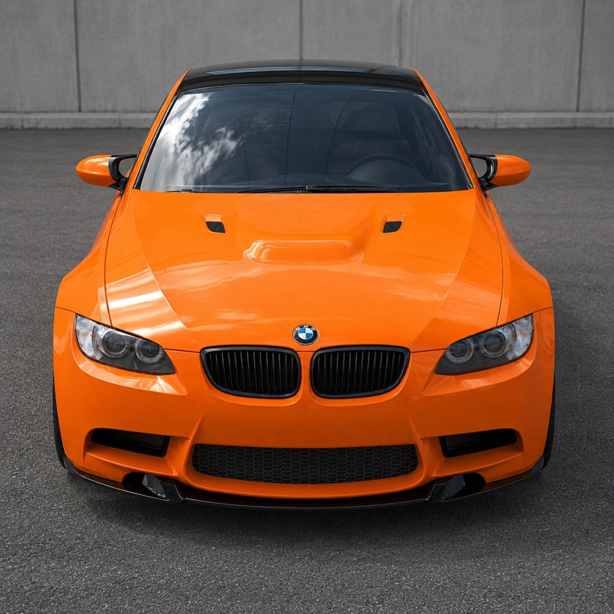 Splitter Delantero Apex Aero Design (ABS Negro Brillante) – Estilo Motorsport para BMW M3 E92 Coupé (2007-2013)
