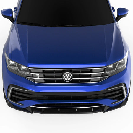 Apex Aero Design Front Splitter (Gloss Black ABS) – Sport Styling for Volkswagen Tiguan R-Line Mk2 Facelift (2020-2024)
