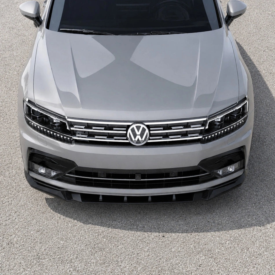 Apex Aero Design Front Splitter (Gloss Black ABS) – Sport Styling for Volkswagen Tiguan Mk2 R-Line (2015-2020)