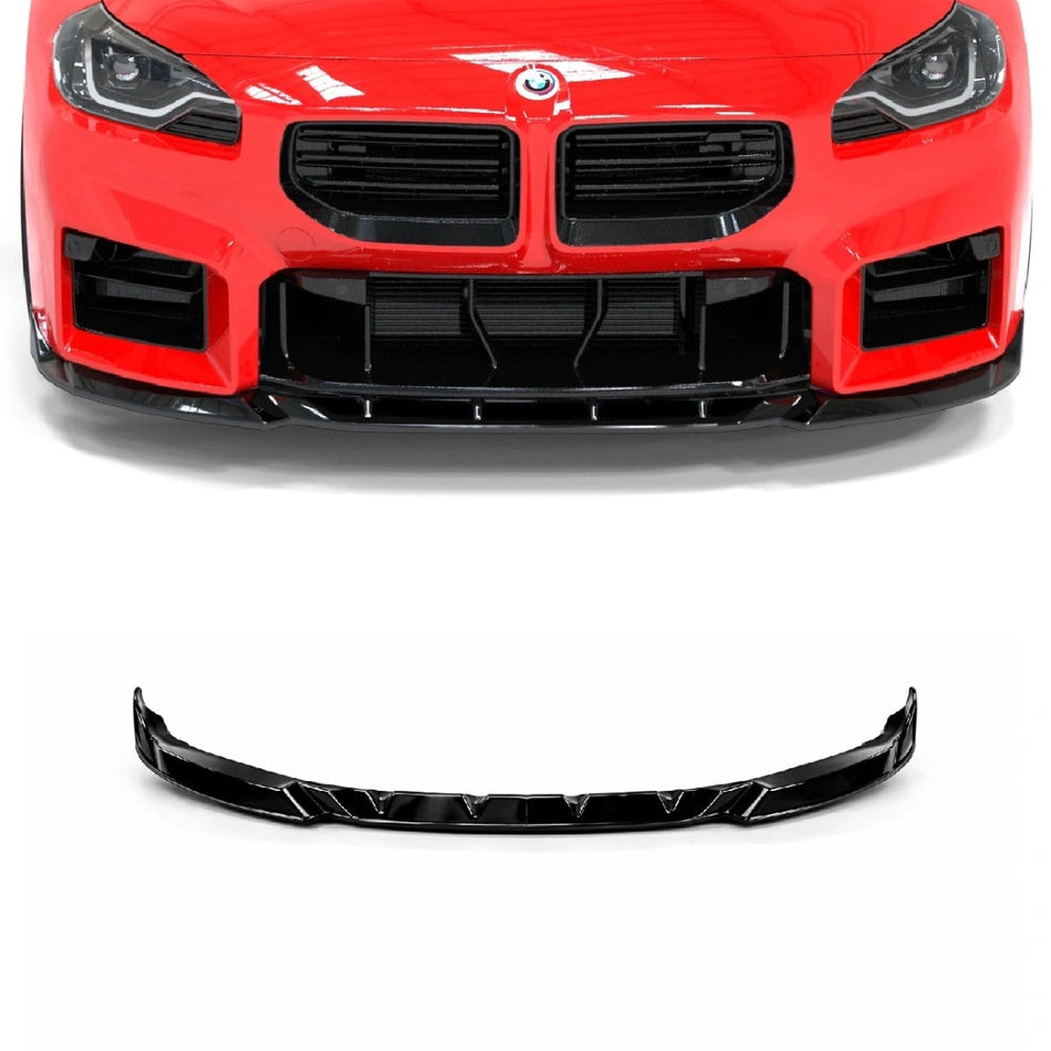 Apex Aero Design Front Splitter (Gloss Black ABS) – Motorsport Styling for BMW M2 G87 (2023+)