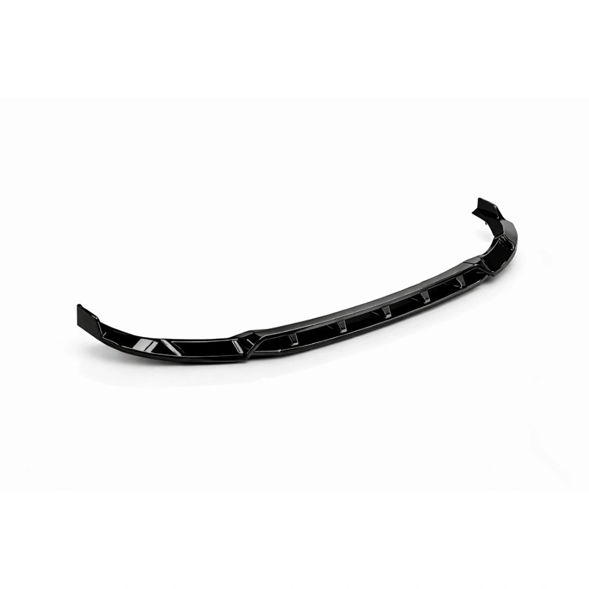 Apex Aero Design 2-Piece Front Splitter (Gloss Black ABS) – Aerodynamic Upgrade for Ford Transit Custom Mk2 (2023+)
