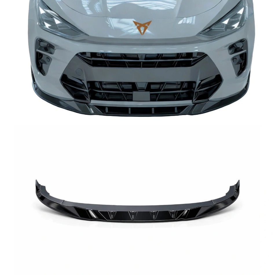 Apex Aero Design Front Splitter (Gloss Black ABS) – Aggressive Front Styling for Cupra Terramar (2024+)