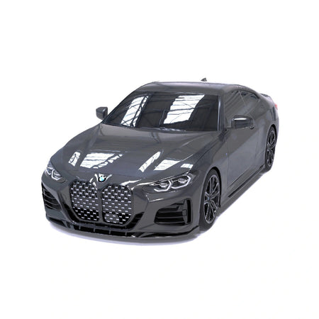 Splitter Delantero Apex Aero Design (Negro Brillante) – Estilo Deportivo para BMW Serie 4 G22 G23 (2020-2024)