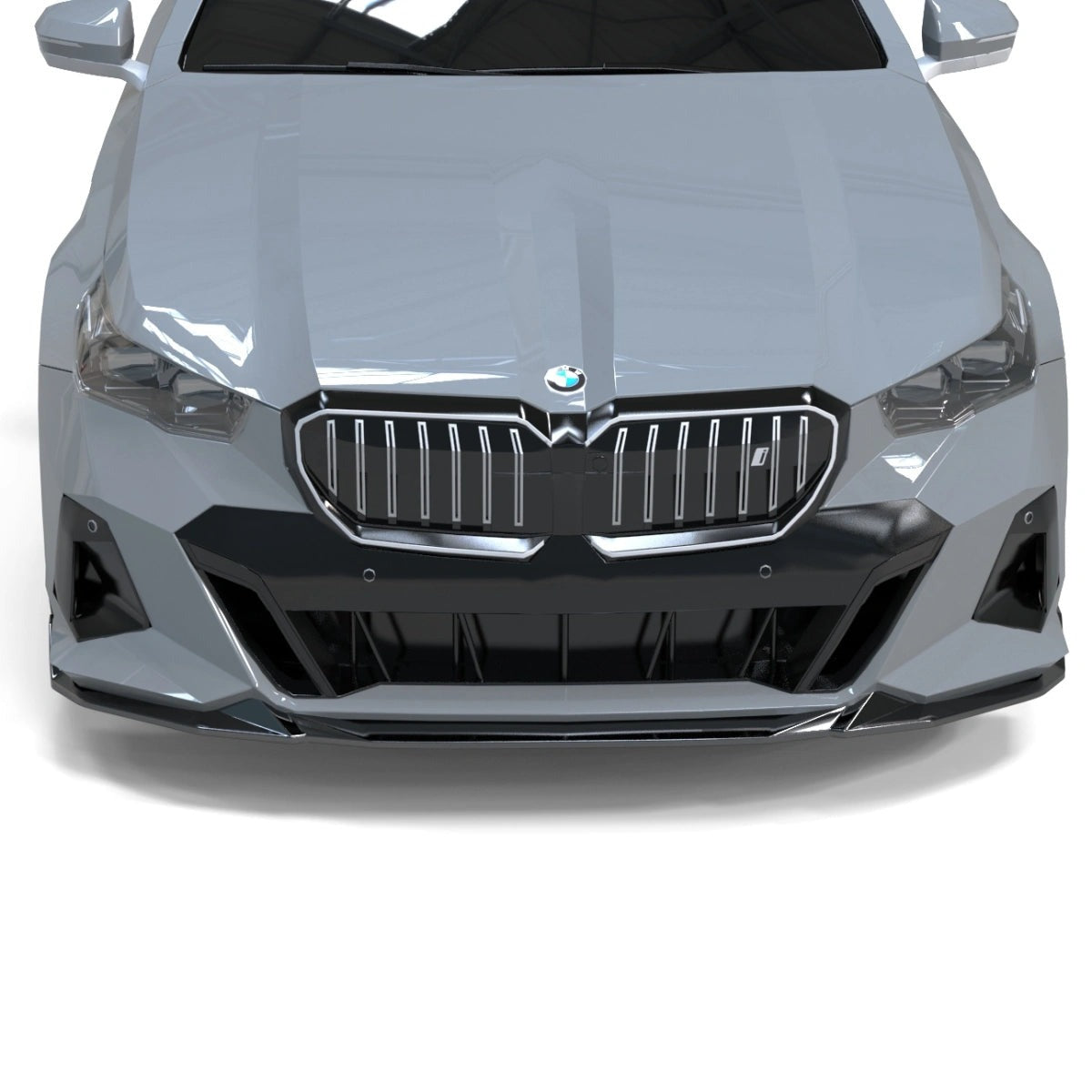 Splitter Delantero Apex Aero Design Negro Brillante (ABS) - Estilo Deportivo para BMW Serie 5 G60 / i5 (2023+)