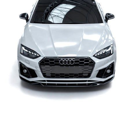 Apex Aero Design Front Splitter Audi A5 / S5 F5 Facelift (Gloss Black ABS) – Aerodynamic Upgrade for Audi A5/S5 (2019-2024)