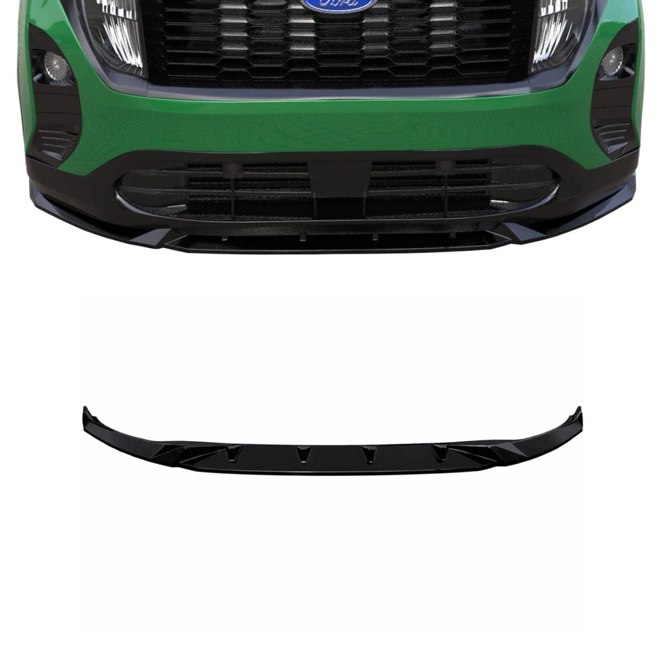 Apex Aero Design Front Splitter (Gloss Black ABS) – Sport Styling for Ford Courier Mk2 (2023+)
