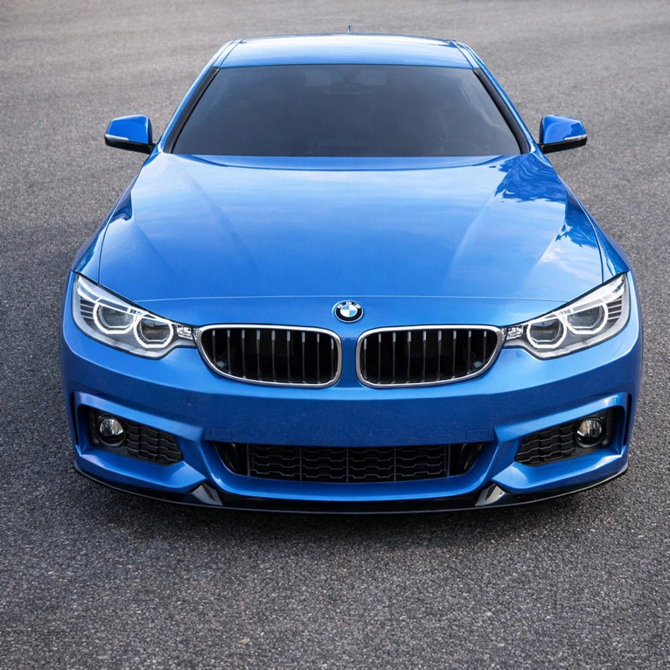 Apex Aero Design Front Splitter (Gloss Black ABS) – Motorsport Styling for BMW 4 Series F32/F36/F33 M-Pack (2013-2020)