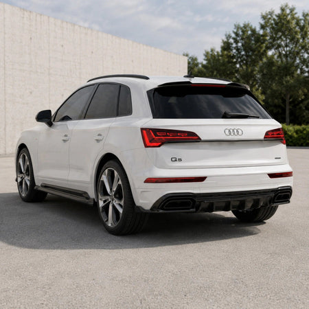 Apex Aero Design Difusor Trasero (ABS Negro Brillante) – Estética Motorsport para Audi SQ5 - Q5 S-Line Mk2 Facelift (2020-2024)
