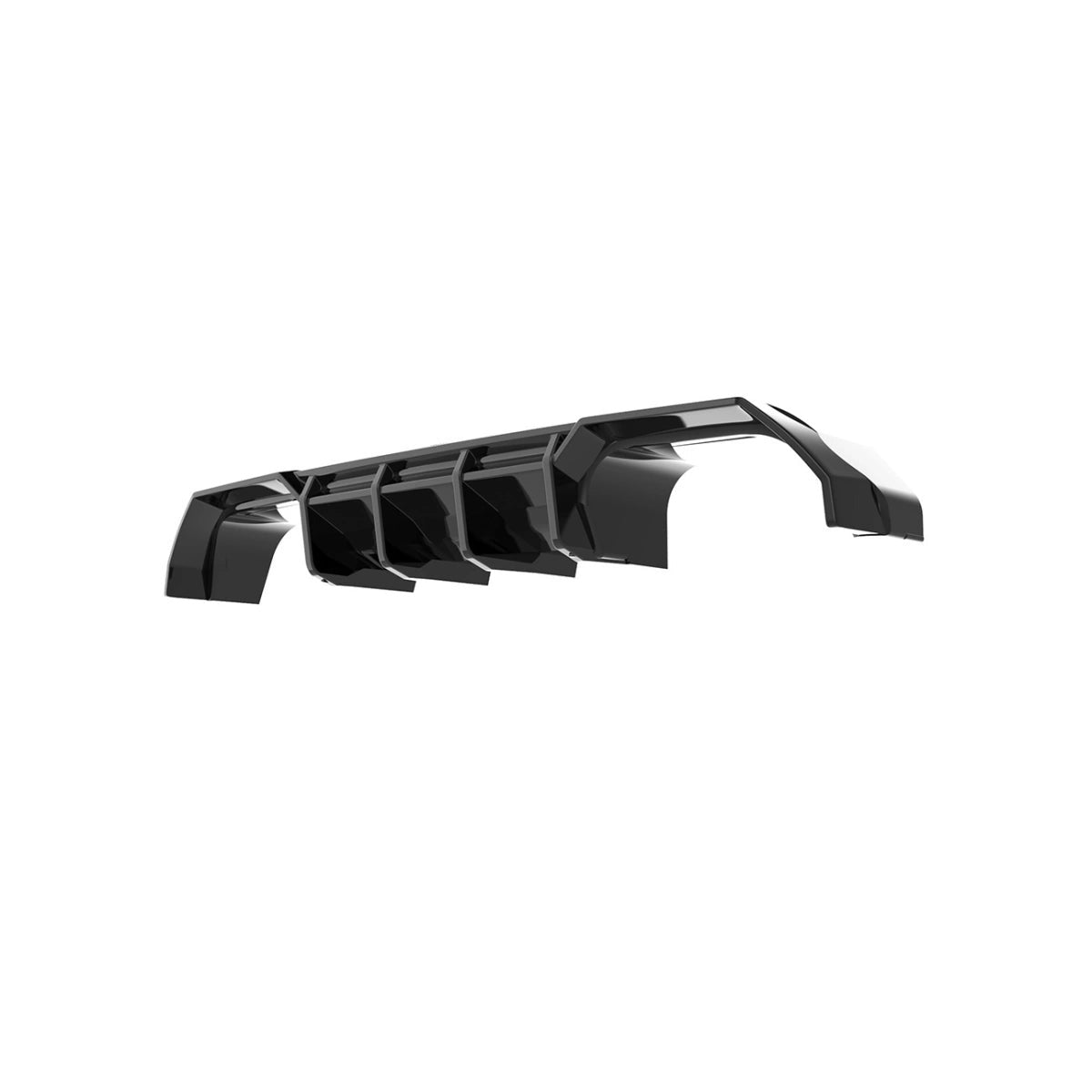 Apex Aero Design Rear Valance / Rear Diffuser (Gloss Black ABS) – Aggressive Styling for BMW M4 F82 (2014-2021)