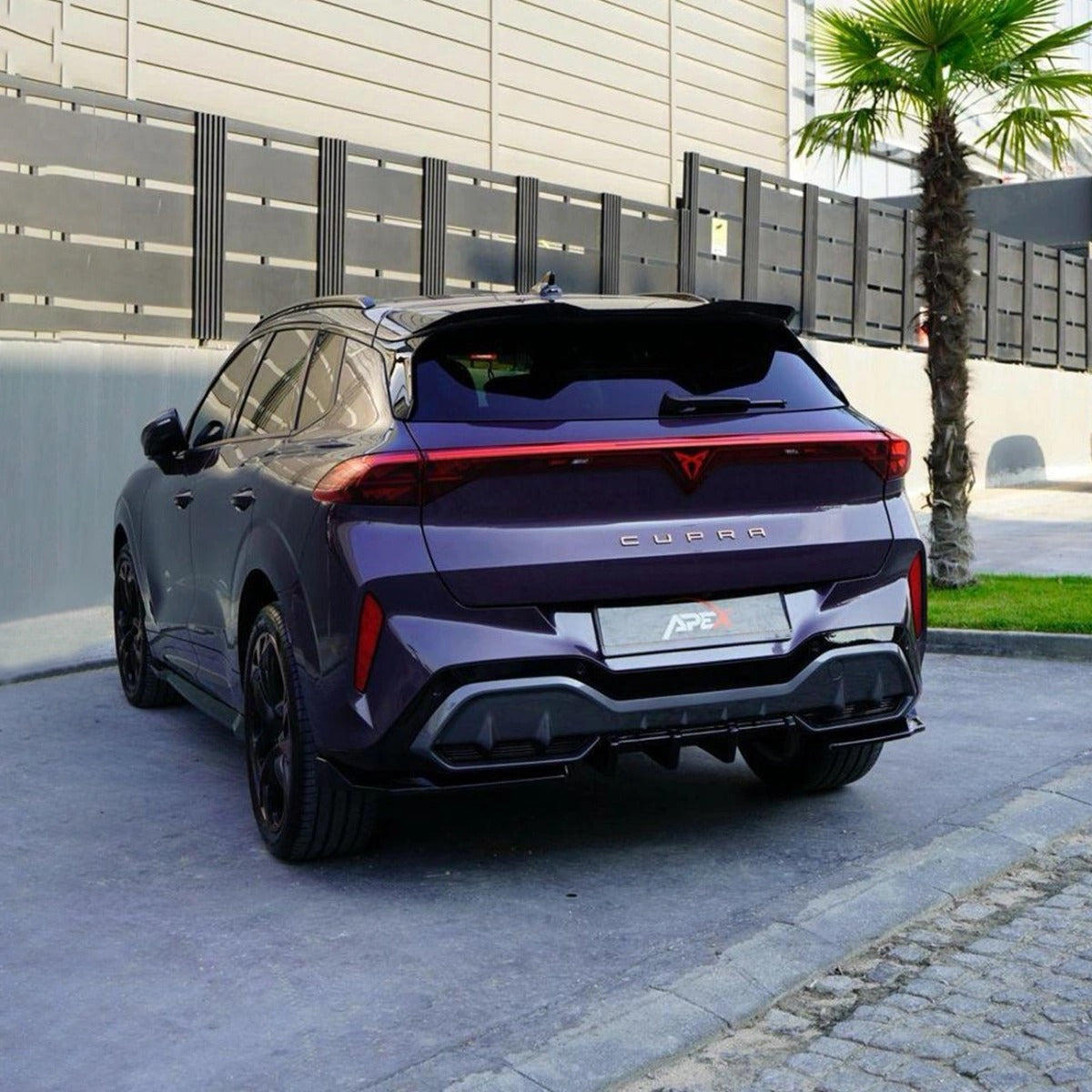 Apex Aero Design Rear Valance / Rear Diffuser (Gloss Black ABS) – Aggressive Diffuser Styling for Cupra Terramar (2024+)