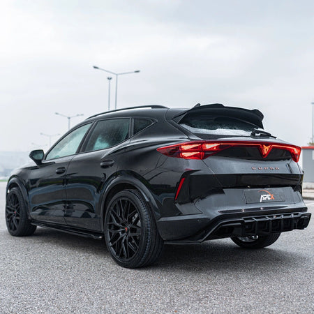 Difusor Trasero Apex Aero Design Negro Brillante (ABS de Alta Calidad) – Estilo Deportivo para Cupra Formentor (2020-2024)