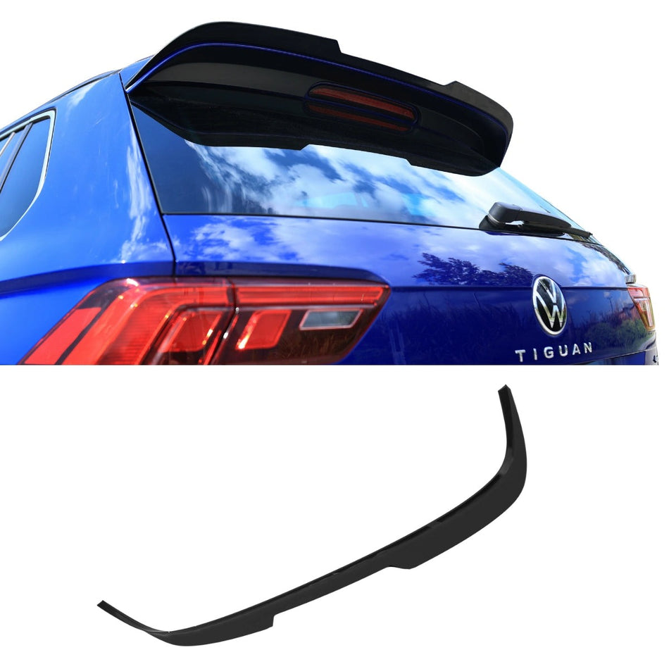 Apex Aero Design Spoiler (Gloss Black ABS) – Sport Styling for Volkswagen Tiguan R-Line Mk2 Facelift (2020-2024)
