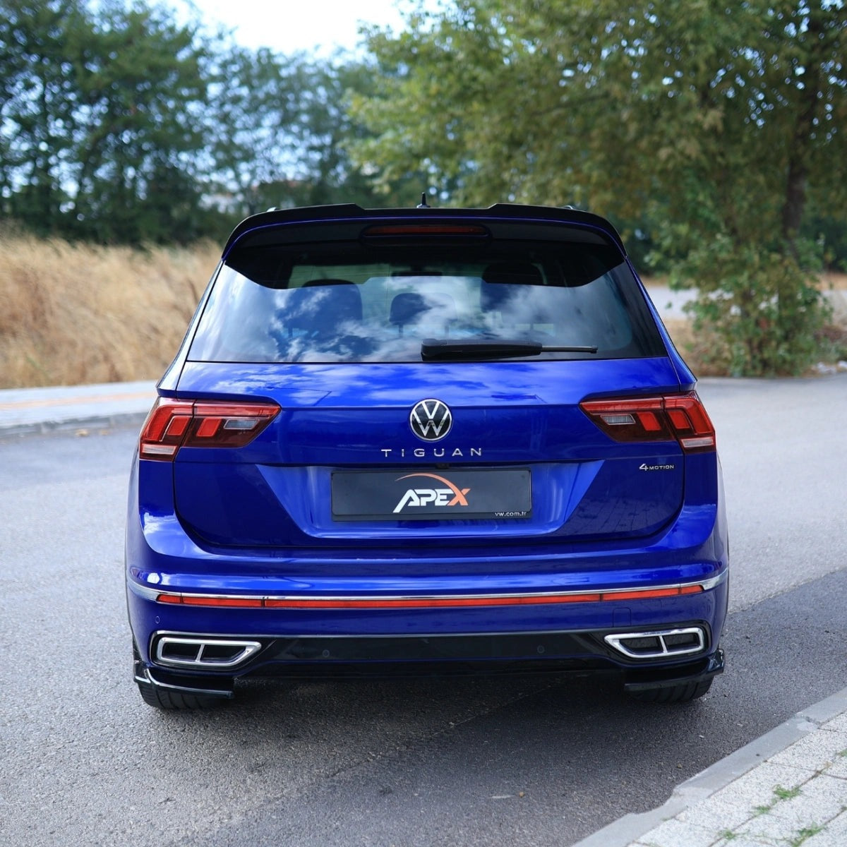 Apex Aero Design Spoiler (Gloss Black ABS) – Sport Styling for Volkswagen Tiguan R-Line Mk2 Facelift (2020-2024)