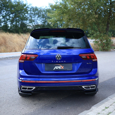 Apex Aero Design Spoiler (Gloss Black ABS) – Sport Styling for Volkswagen Tiguan R-Line Mk2 Facelift (2020-2024)