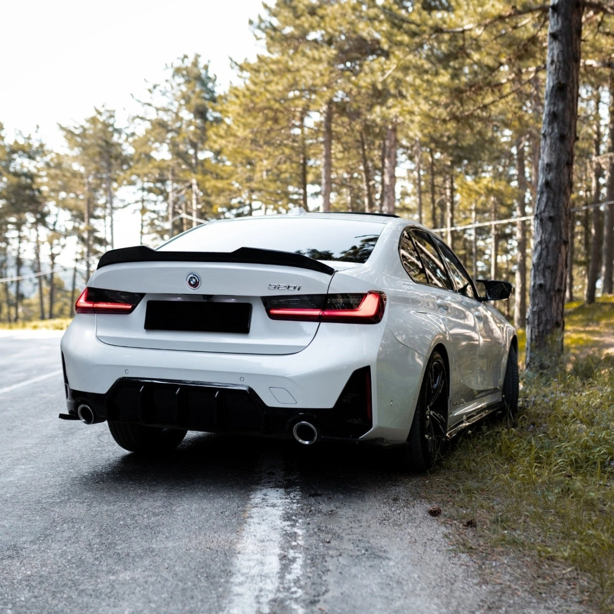 Apex Aero Design Rear Spoiler (Gloss Black ABS) – Motorsport Styling for BMW 3 Series M-Pack G20-G21 Facelift & M3 G80 (2022+)
