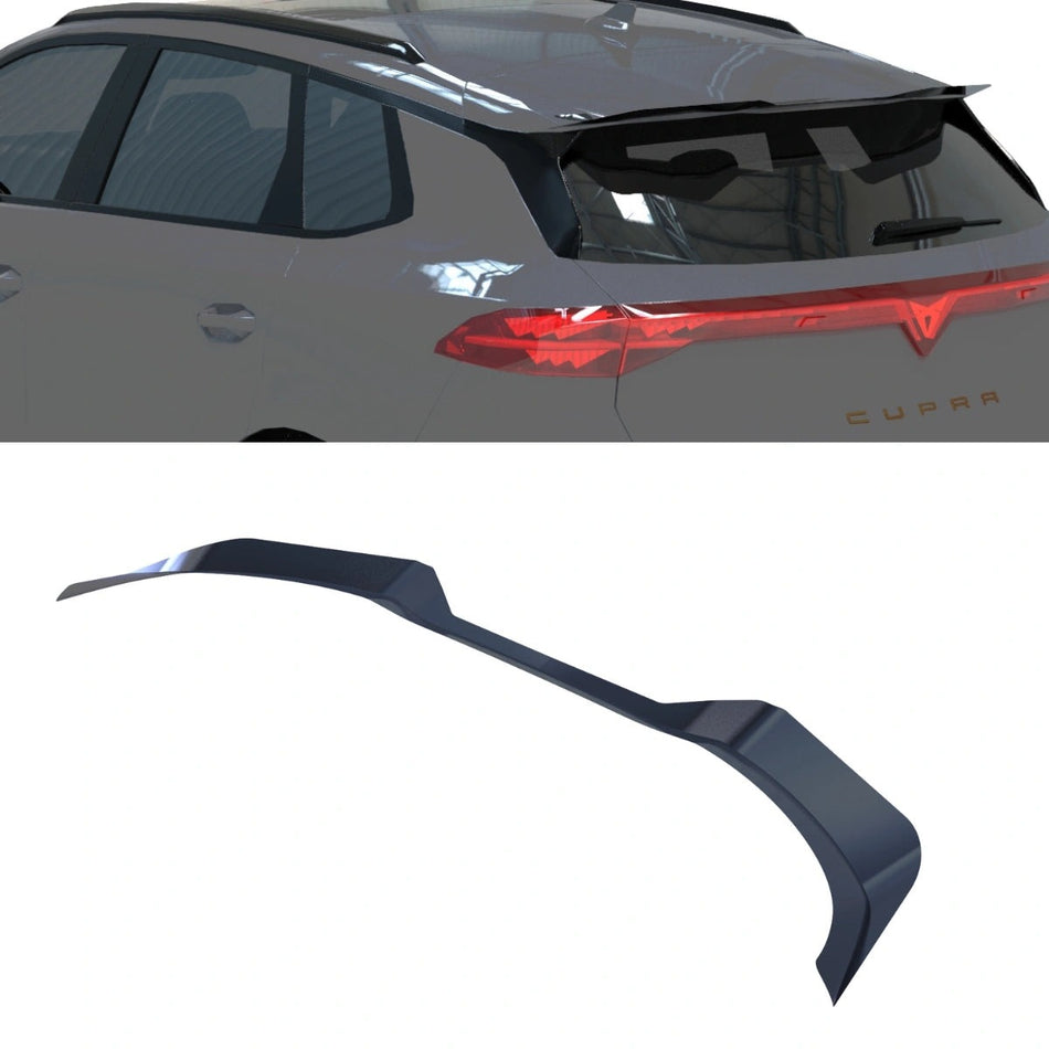 Apex Aero Design Rear Spoiler Gloss Black (ABS) - Styling Upgrade for Cupra Terramar (2024+)