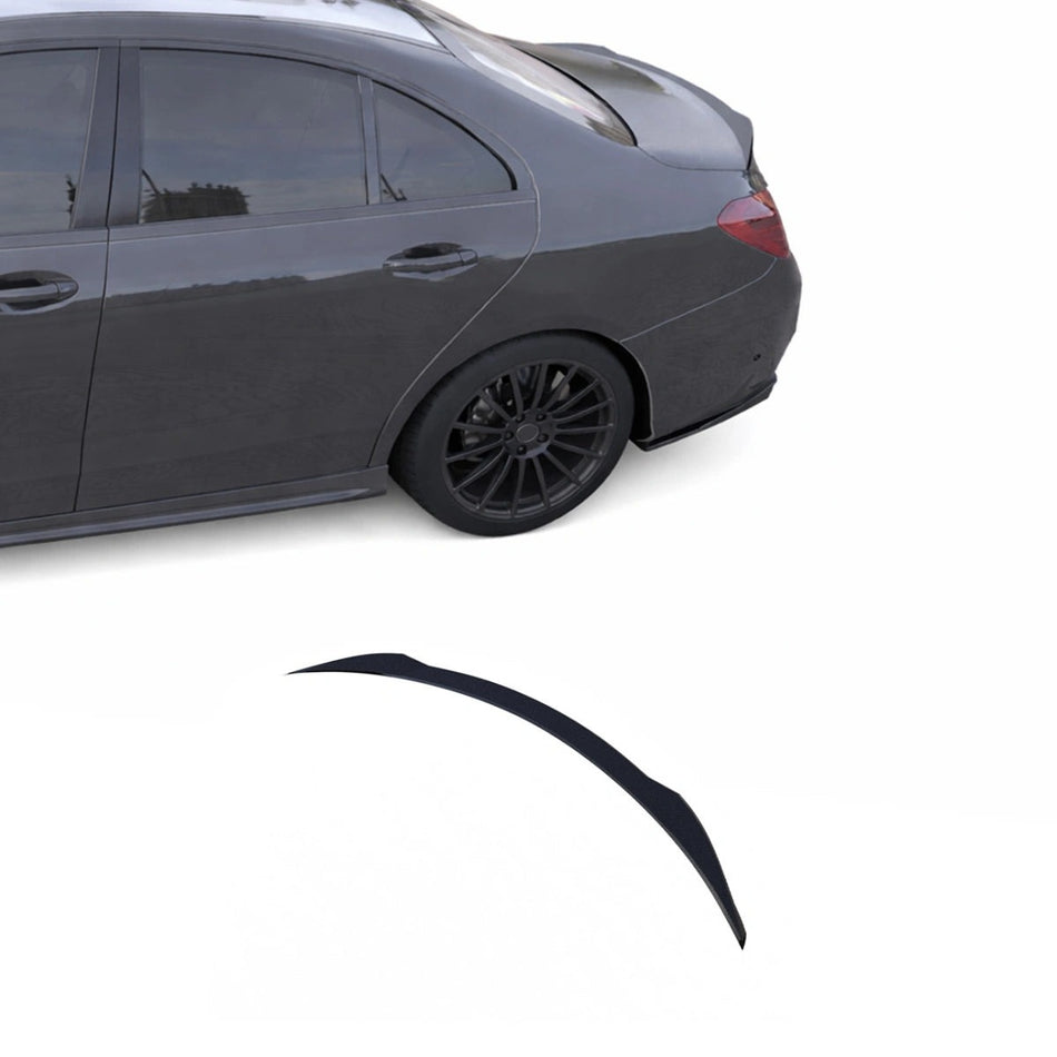 Apex Aero Design Spoiler (Gloss Black ABS) – Sport Styling for Mercedes C-Class W205 AMG (2014-2018)
