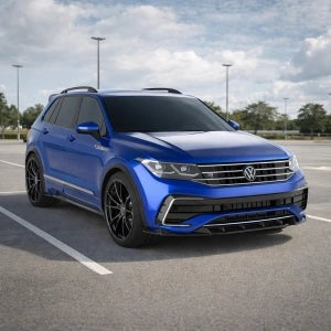 Apex Aero Design Side Skirts (Gloss Black ABS) – Sport Styling for Volkswagen Tiguan R-Line Mk2 Facelift (2020-2024)