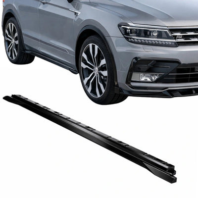 Apex Aero Design Side Skirts (Gloss Black ABS) – Sport Styling for Volkswagen Tiguan Mk2 R-Line (2015-2020)