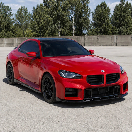 Kit de Faldones Laterales Apex Aero Design 2 Piezas (ABS Negro Brillante) – Mejora Aerodinámica para BMW M2 G87 (2023+)