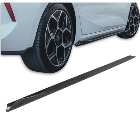 Apex Aero Design Starter Set Side Skirts (2 Pieces, Gloss Black) – Styling Upgrade for Opel Astra L (2020+)