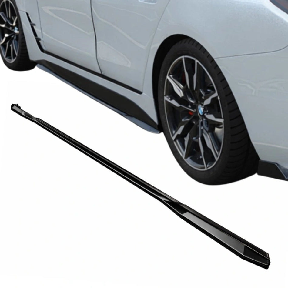 Apex Aero Design BMW 4 Series G26 Gran Coupe (2021+) Side Skirts (Gloss Black) – Sport Style for BMW