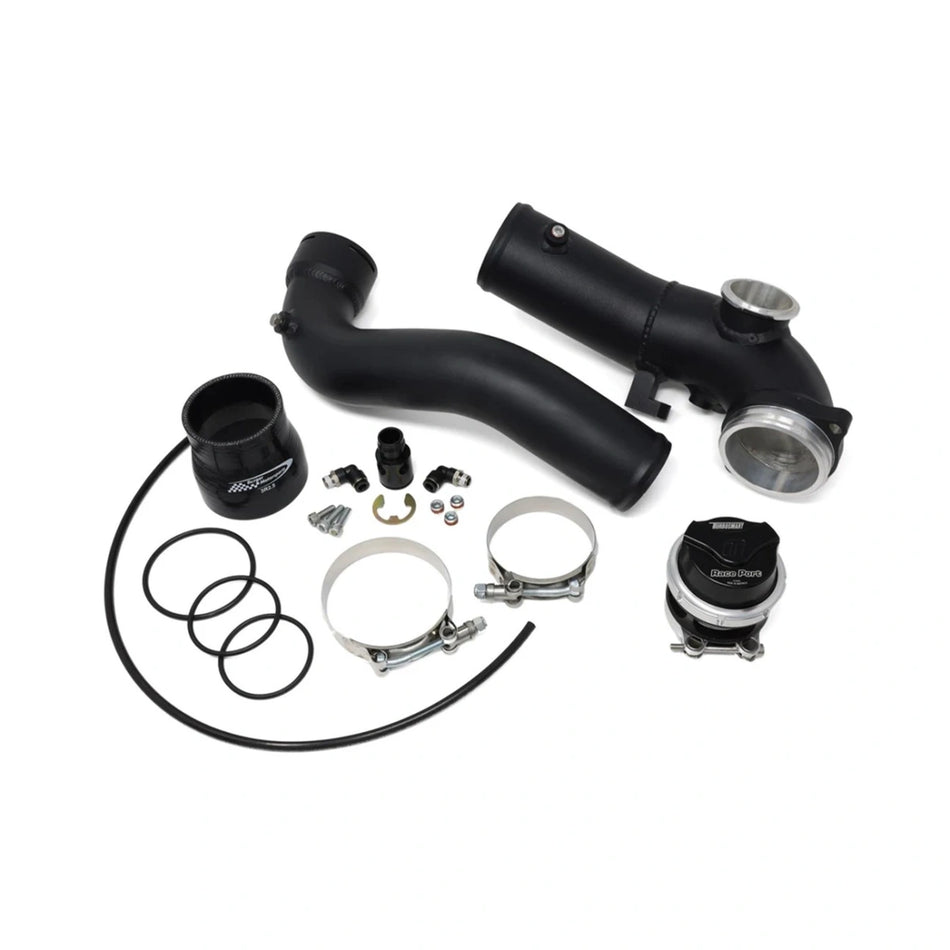 Kit Charge Pipe de Aluminio + Válvula de Descarga Burger Motorsports BMW / Supra B58TU Gen2 - Burger Motorsports
