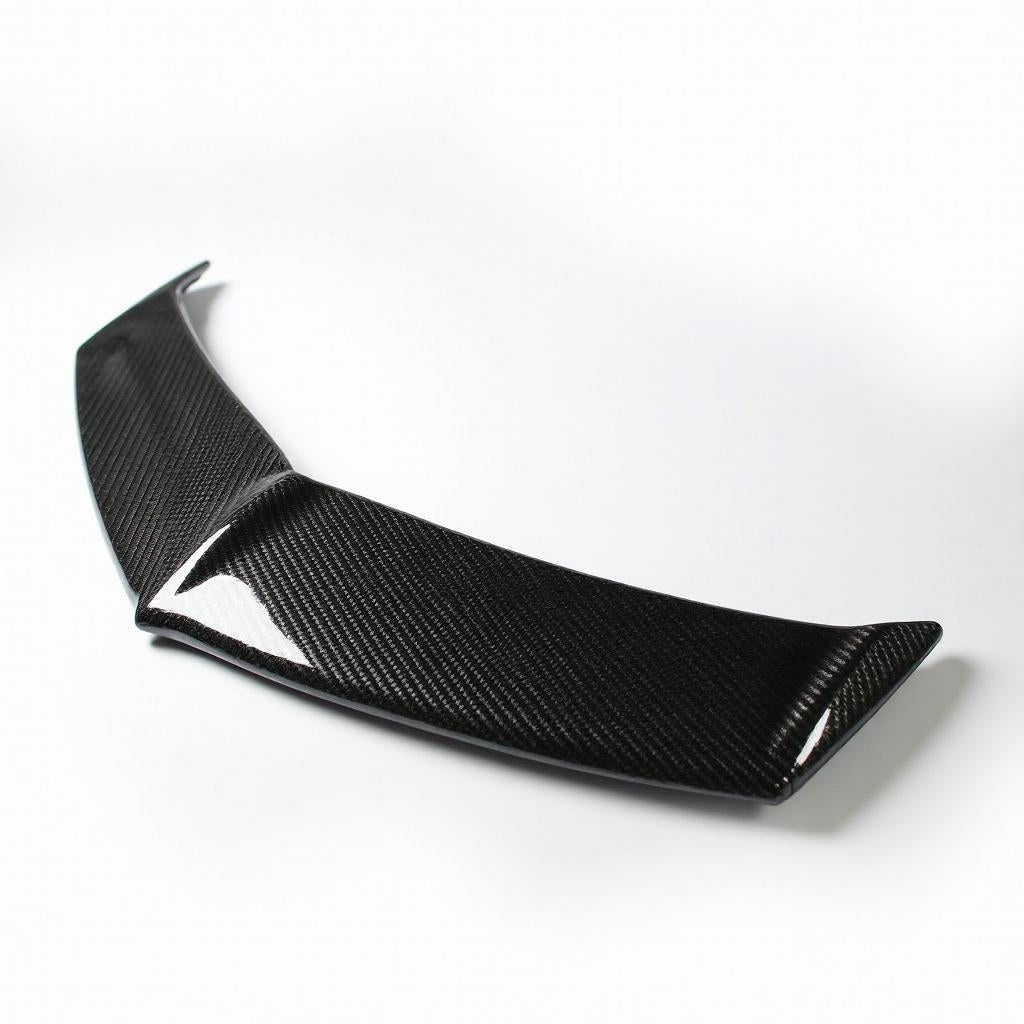 Carbon fiber front lip spoiler for Audi A4