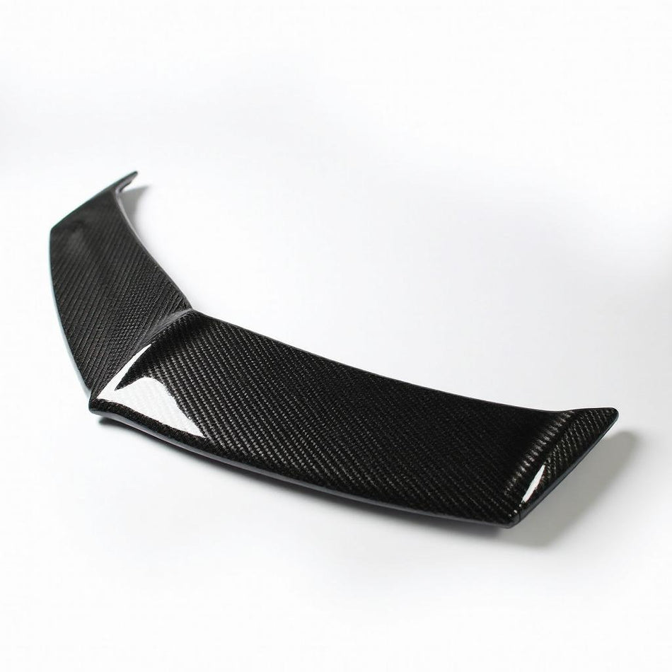Carbon fiber front lip spoiler for Audi A4