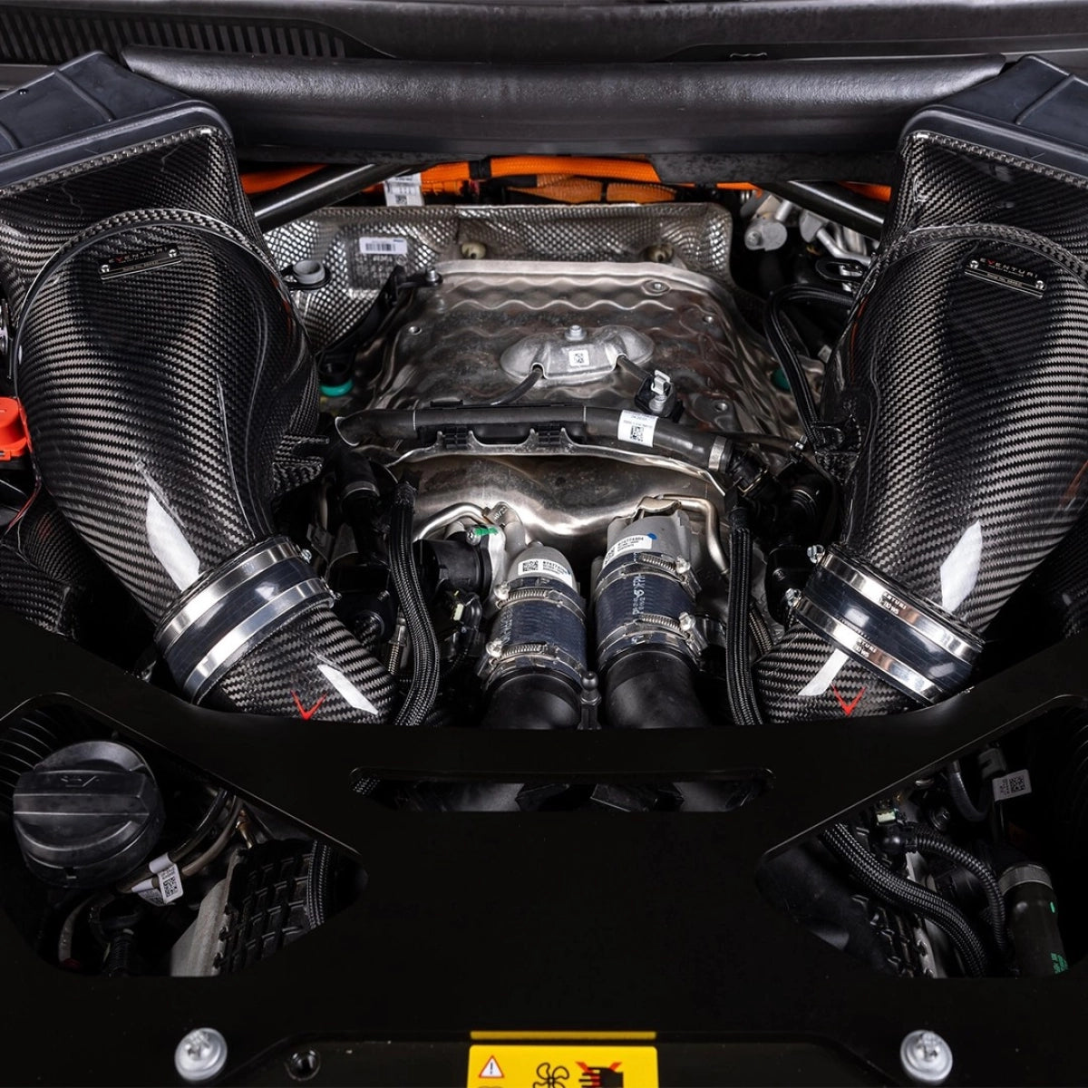 Turbo Inlet Fibra de Carbono Eventuri BMW X5M / XM - Eventuri
