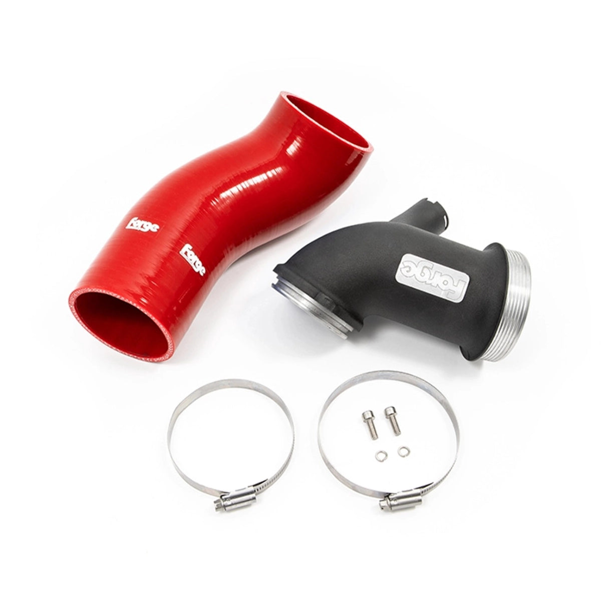 Tubo de Admisión al Turbo (Inlet Pipe) Forge Motorsport VW Golf 8R Audi S3 8Y Cupra Formentor - Rojo - Forge Motorsport