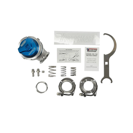 Wastegate Externa Turbosmart GenV CompGate40 14psi Azul - Turbo Smart