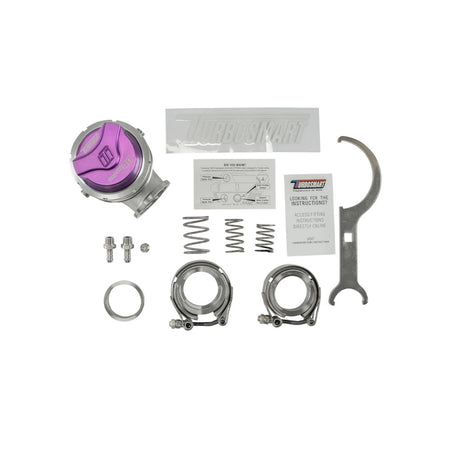 Wastegate Externa Turbosmart GenV CompGate40 14psi Morada - Turbo Smart